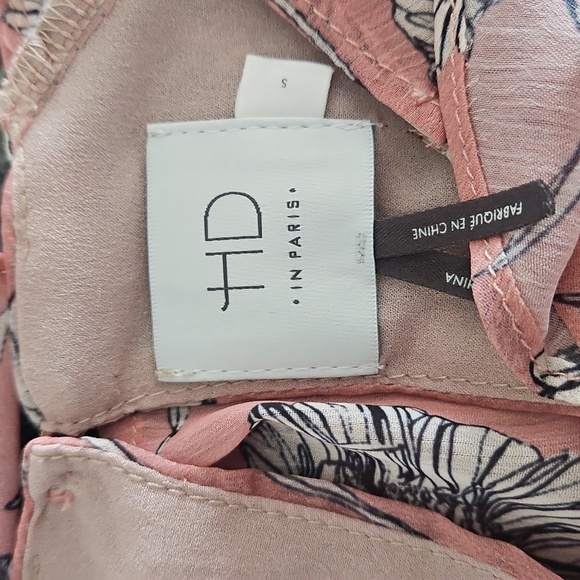 HD in Paris Bell Sleeve Mini Floral Dress | Small | NWT - Picture 7 of 8